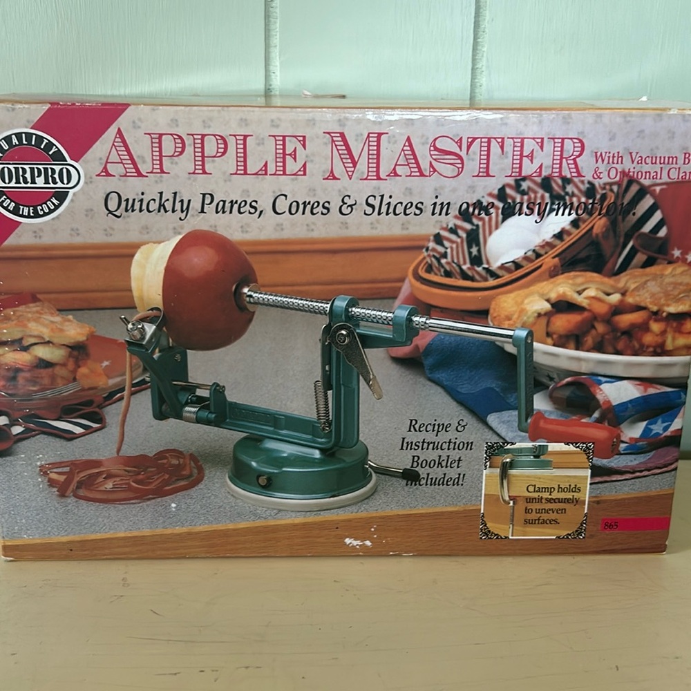 APPLE MASTER PARES, CORES & SLICES